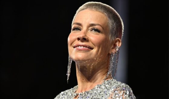 Evangeline Lilly attends the U.K. gala screening of Marvel's "Ant-Man and the Wasp: Quantumania" on Feb. 16, 2023, in London, England.