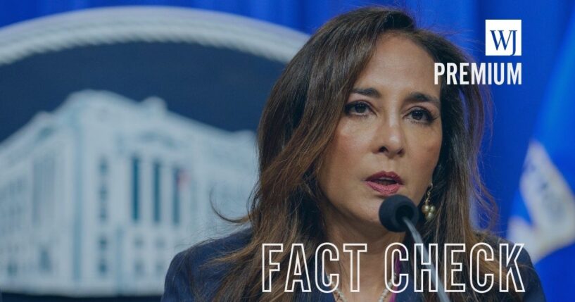 Assistant Attorney General for Civil Rights Harmeet Dhillon, seen in a September photo, was quick to shoot down the reports as "fake news."