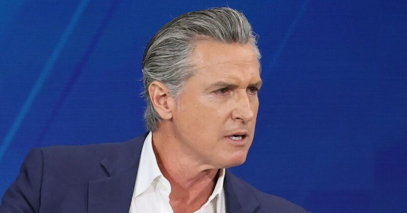 California Gov. Gavin Newsom, seen in a December photo, scolded European leaders for what he described as their failure to stand up to President Donald Trump.