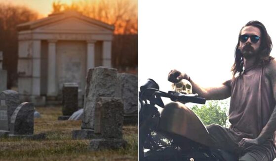 Jonathan Gerlach, 34, of Ephrata, Pennsylvania, faces hundreds of charges in the robbing of human remains from more than 100 graves, crypts and mausoleums.