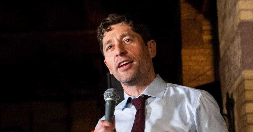 Minneapolis Mayor Jacob Frey, seen in a November photo, seems blissfully ignorant of the irony of his calling federal immigration agents "outsiders" who "do not share the values" that Minnesotans hold dear.