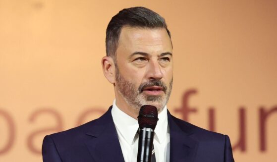 Jimmy Kimmel, seen in a file photo dated Oct. 29, once again lied to his audience Wednesday night to score political points against President Donald Trump's administration.
