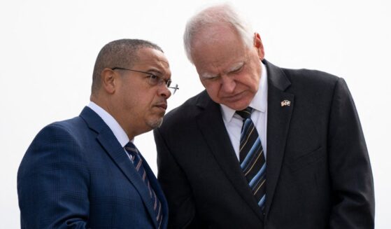 Minnesota Attorney General Keith Ellison, left, and Minnesota Gov. Tim Walz, seen in a 2024 photo, are set to testify on their state's massive fraud scandal.