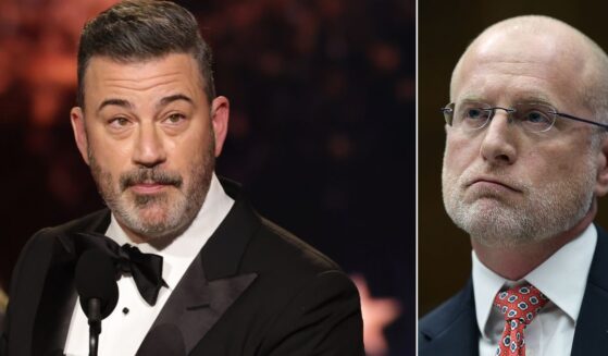 FCC Chairman Brendan Carr, right, put late-night host Jimmy Kimmel, left, and others on notice about the federal regulation.