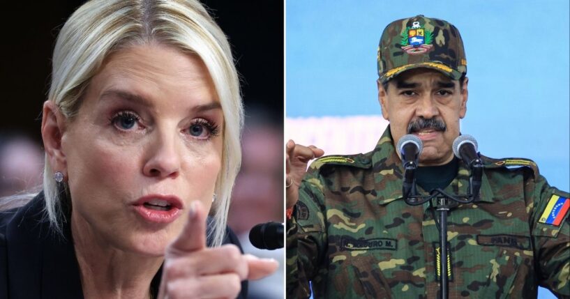 Attorney General Pam Bondi announced the charges that will be levied against Nicolas Maduro on Saturday after his capture.