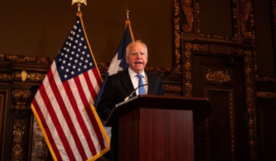 Minnesota Governor Tim Walz speaks during a news conference in the State Capitol building in St. Paul, Minnesota, on Jan. 5, 2026.