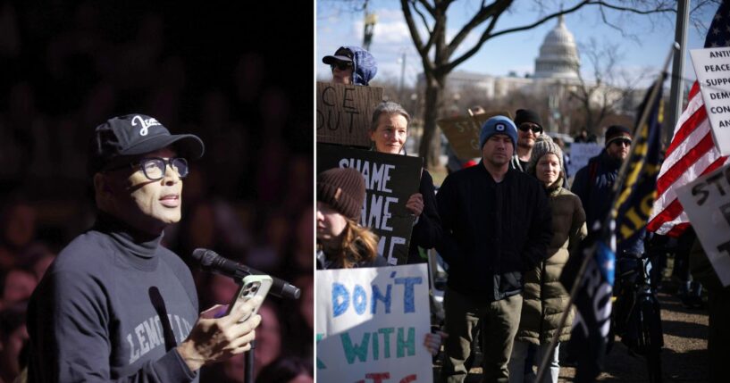 Journalist Don Lemon and a group of anti-ICE agitators stormed a St. Paul church, interrupting and ending a worship service on Jan. 18, 2026.