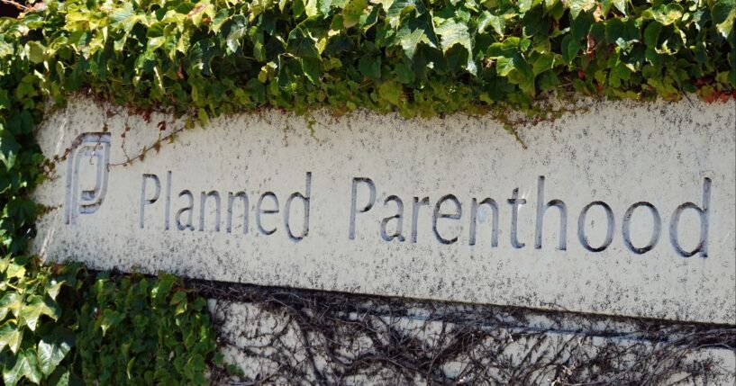 A Planned Parenthood sign sits outside a clinic in San Rafael, California, on June 26, 2025.