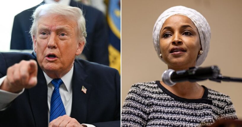 President Donald Trump suggested Rep. Ilhan Omar had some sort of knowledge of or involvement in the many fraud schemes being reported on in Minnesota.