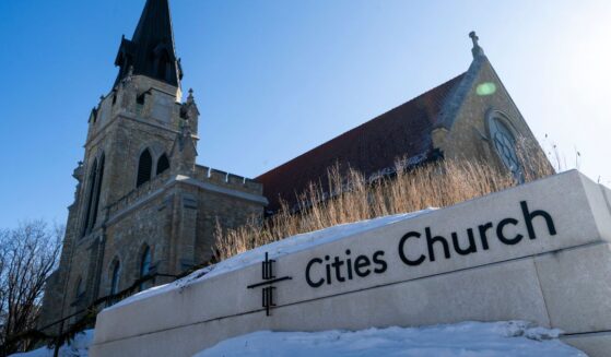 A view of Cities Church in St. Paul, Minnesota, on Jan. 30, 2026.