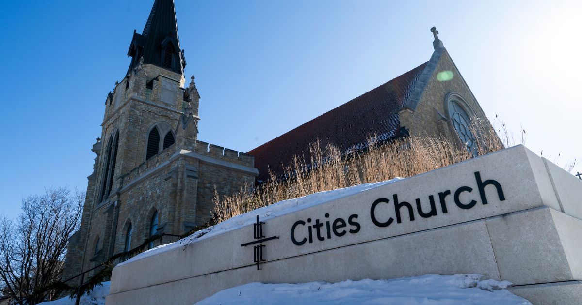 A view of Cities Church in St. Paul, Minnesota, on Jan. 30, 2026.