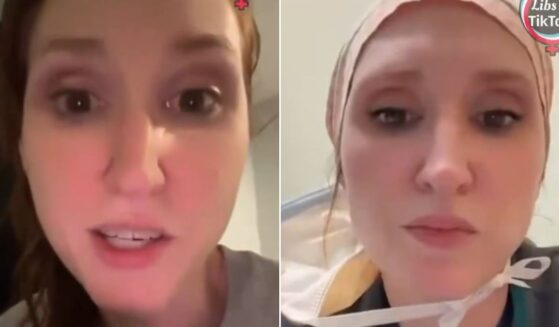 The social media post said the woman, identified as a health care worker, "posted a series of videos encouraging people to inject ICE agents with succinylocholine, a temporary paralysis drug, and spray poison on them. She also encourages woman to go on dates with agents and drug their food."