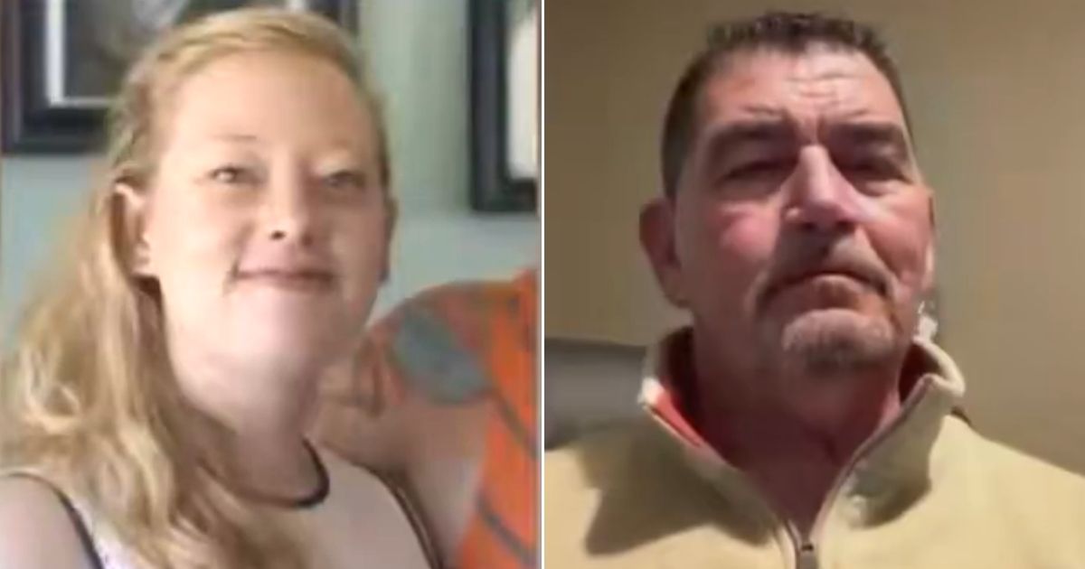 Timmy Macklin Sr., right, refused to take a CNN reporter's bait when she asked him about his former daughter-in-law, Renee Good, left.