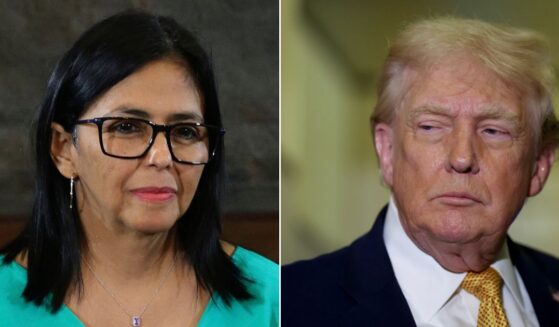 Venezuela's acting President Delcy Rodriguez, left, made a fiery speech condemning the arrest of Nicolás Maduro, but President Donald Trump responded that "if she doesn’t do what’s right, she is going to pay a very big price.”