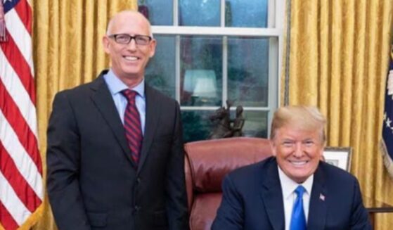 President Donald Trump lauded cartoonist Scott Adams as "a fantastic guy, who liked and respected me when it wasn't fashionable to do so."