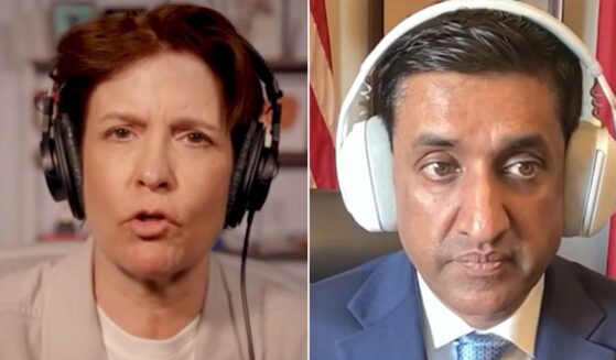 Liberal podcaster Kara Swisher, left, made the comments while interviewing California Democratic Rep. Ro Khanna, right.