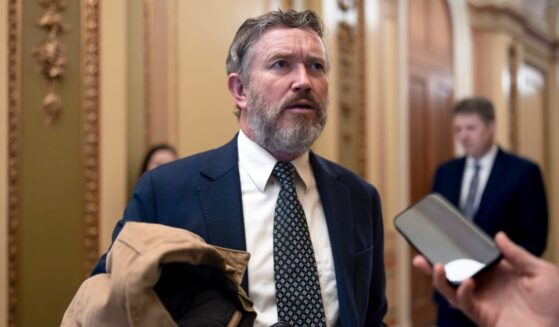 Rep. Thomas Massie of Kentucky, seen in a December photo, was the only Republican to vote against the bill.