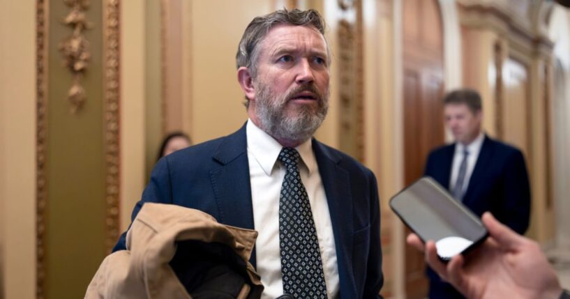 Rep. Thomas Massie of Kentucky, seen in a December photo, was the only Republican to vote against the bill.