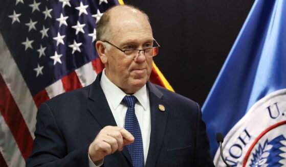 Border czar Tom Homan speaks during a news conference Thursday about ongoing immigration enforcement operations in Minneapolis, Minnesota.