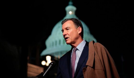 Rep. Tom Suozzi, a New York Democrat, is seen speaking with members of the media outside the U.S. Capitol in a file photo dated Dec. 17.