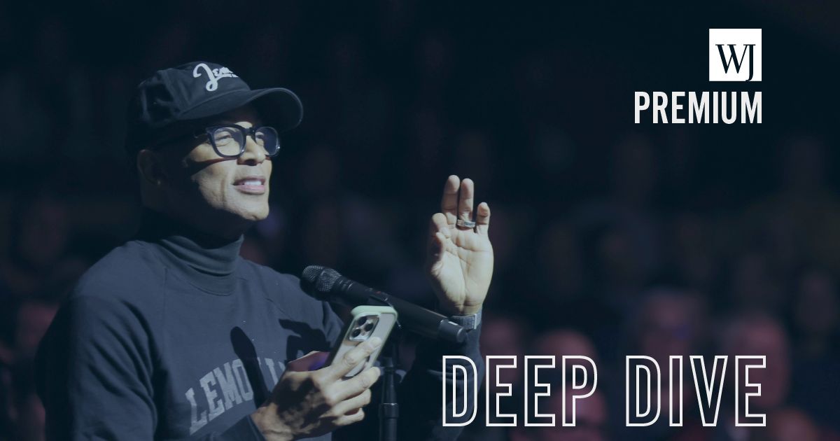 Don Lemon speaks during an Vox Media event at Lisner Auditorium at George Washington University on Nov. 11, 2025 in Washington, DC.