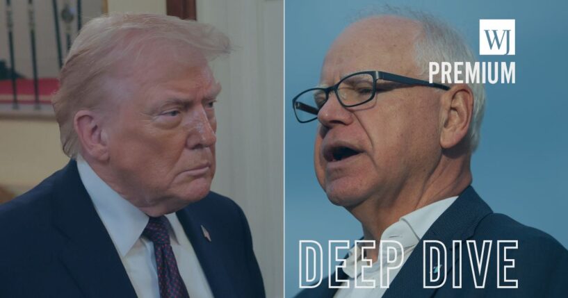 President Donald Trump has threatened to use the Insurrection Act if Minnesota Gov. Tim Walz. right, fails to get anti-ICE rioters under control. If he does so, historic precedent is on Trump's side.