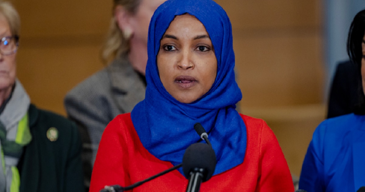 U.S. Rep. Ilhan Omar, pictured at a Jan. 16 news conference in St. Paul, Minnesota.