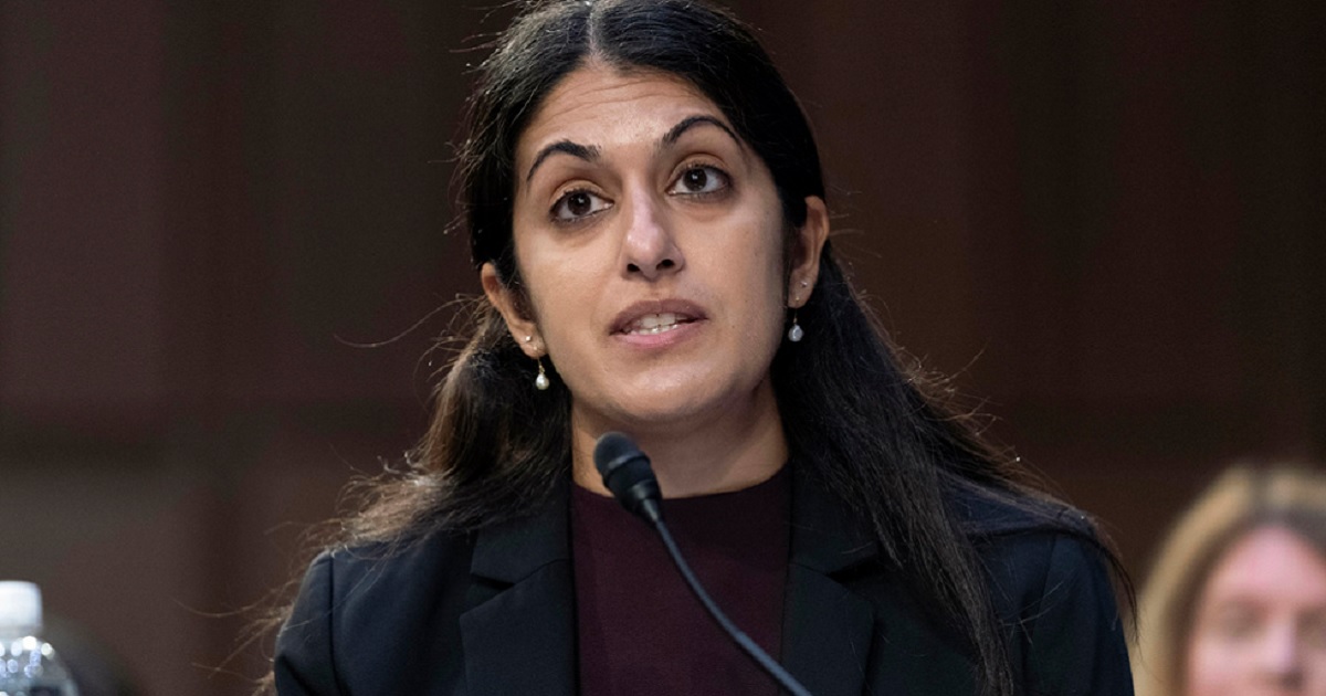 Dr. Nisha Verma is pictured in a 2023 file photo testifying before the Senate Judiciary Committee.