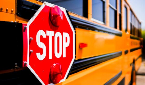 Photo illustration of a school bus.