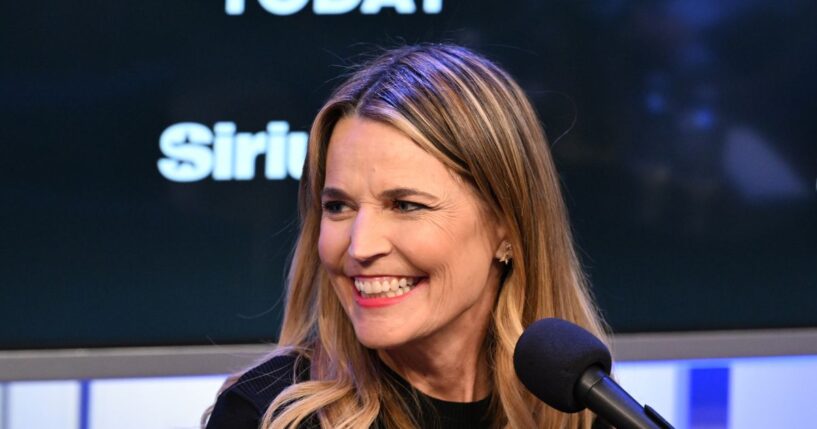 Savannah Guthrie attends Today Show Radio Town Hall on SiriusXM at SiriusXM Studios on Feb. 3, 2025, in New York City.