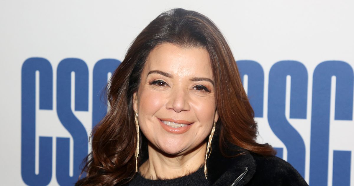 Ana Navarro poses during the opening night of "The Baker's Wife" at the Classic Stage Company Theater on Nov. 11, 2025, in New York City.