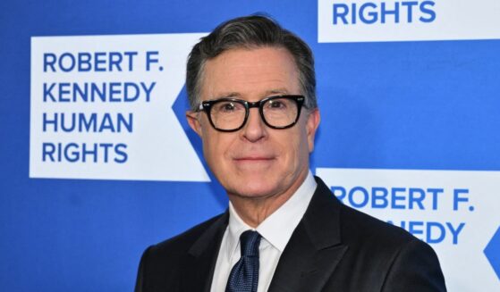 TV host and writer Stephen Colbert attends the Robert F. Kennedy Human Rights "Ripple of Hope Awards Gala" in New York City on Dec. 9, 2025.