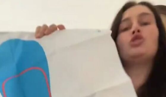 In a video posted to TikTok and then circulated in January 2026 on the social media platform X, a dark-haired, unhinged, self-described "leftist" white woman in Seattle, Washington, displayed a paper target in the shape of a human silhouette filled with bullet holes.