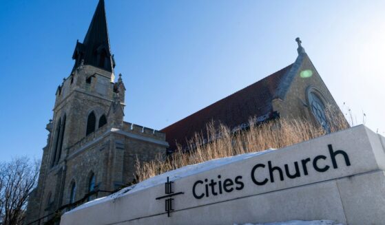 A general view of Cities Church on Jan. 30, 2026, in St. Paul, Minnesota.