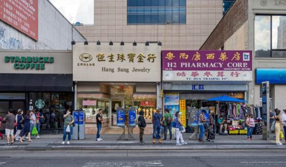Main Street in Flushing, Queens, New York, on July 2, 2022.