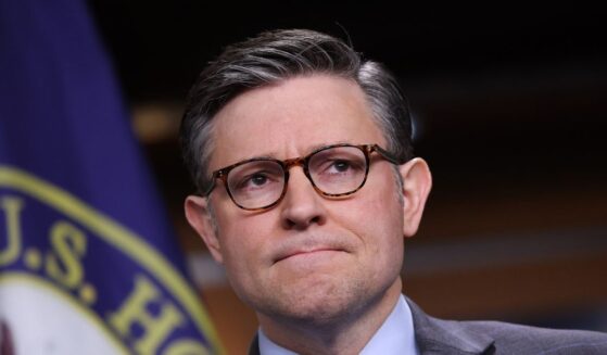 Speaker of the House Mike Johnson attends a news conference following a House Republican Conference meeting at the U.S. Capitol on Feb. 10, 2026, in Washington, D.C.