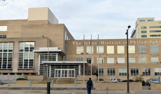 A general view of the School District of Philadelphia offices on Dec. 31, 2015, in Philadelphia, Pennsylvania.