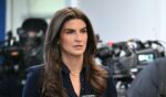 CNN reporter Kaitlan Collins looks on before the start of the news briefing with White House Press Secretary Karoline Leavitt in the Brady Briefing Room of the White House in Washington, D.C., on Jan. 7, 2026.