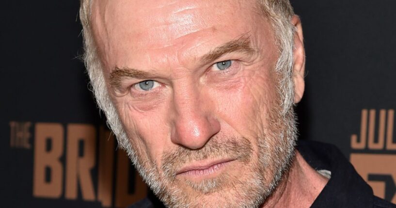 Actor Ted Levine attends the premiere of FX's "The Bridge" at Pacific Design Center on July 7, 2014, in West Hollywood, California.