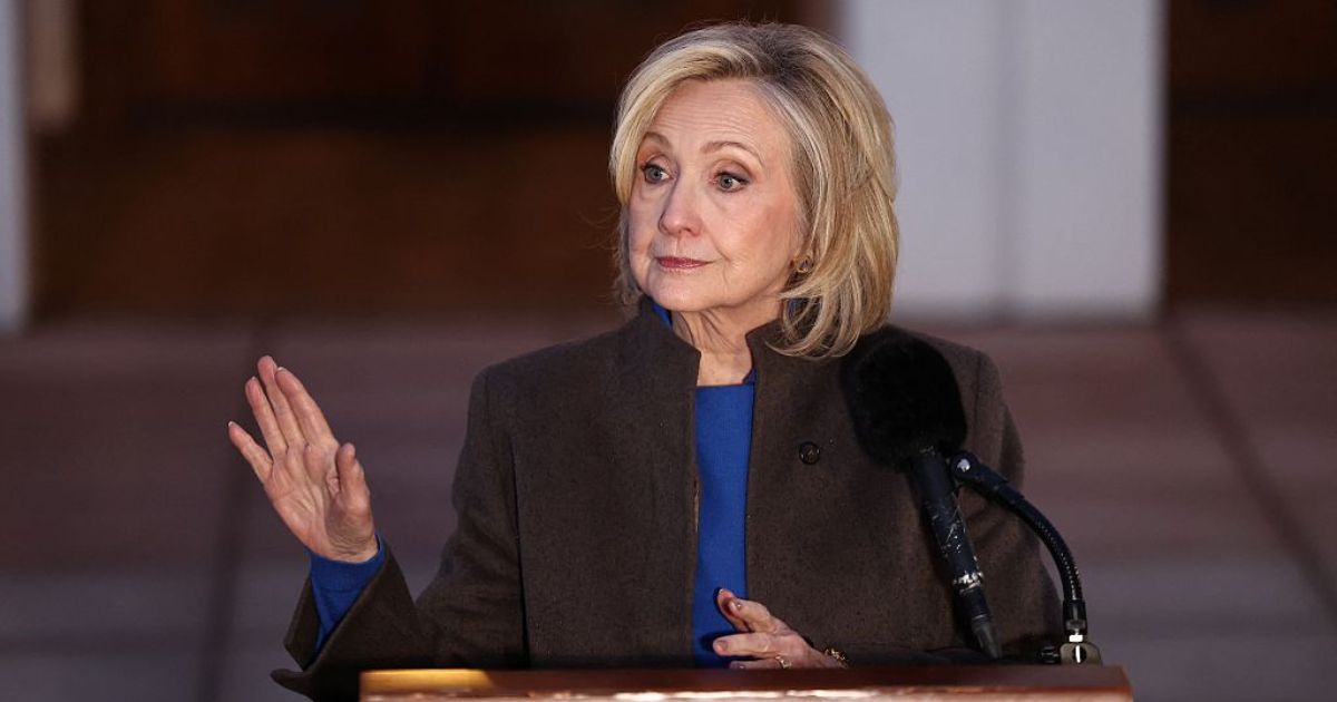 BREAKING VIDEO: Hillary Flees Mic 4 Seconds After Reporter Dares Ask Why Ghislaine Maxwell Was at Chelsea's Wedding in 2010