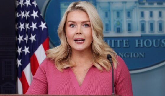 White House Press Secretary Karoline Leavitt, seen in a Feb. 5 photo, listed the policies Democrats refused to stand for during Tuesday's State of the Union address. The list included voter ID laws, keeping violent criminals locked up, and putting American citizens over illegal aliens.