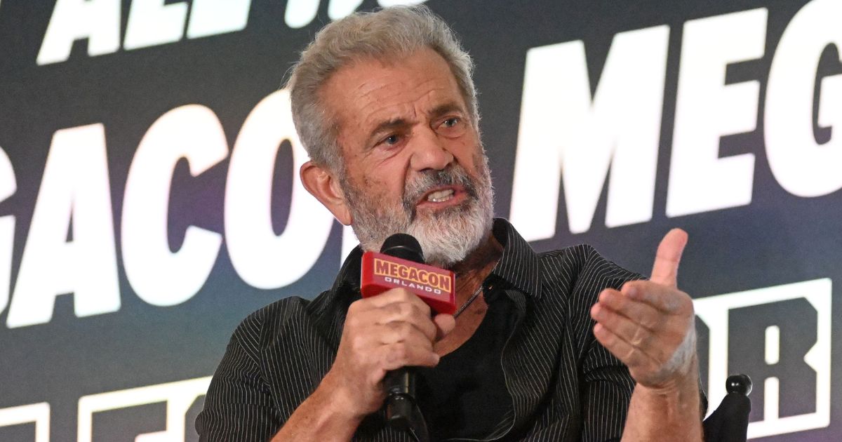 Mel Gibson, seen in a February 2025 photo, set the record straight about his upcoming movie.