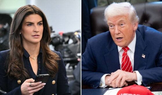 President Donald Trump criticized CNN reporter Kaitlan Collins while being asked questions in the Oval Office of the White House on Tuesday.
