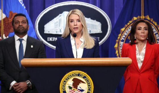 U.S. Attorney General Pam Bondi, FBI Director Kash Patel, and U.S. Attorney for Washington, DC Jeanine Pirro make an announcement on the capture and extradition of Zubayr al-Bakoush, a suspect in the 2012 attack on the US Embassy in Benghazi, Libya, in Washington, DC on Feb. 6, 2026.