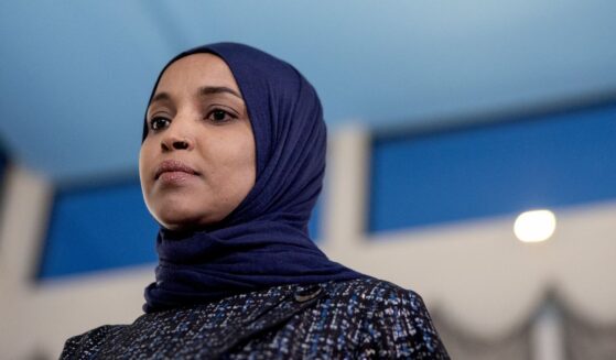 U.S. Rep. Ilhan Omar speaks a Karmel Mall in Minneapolis, Minnesota, on Jan. 28, 2026.