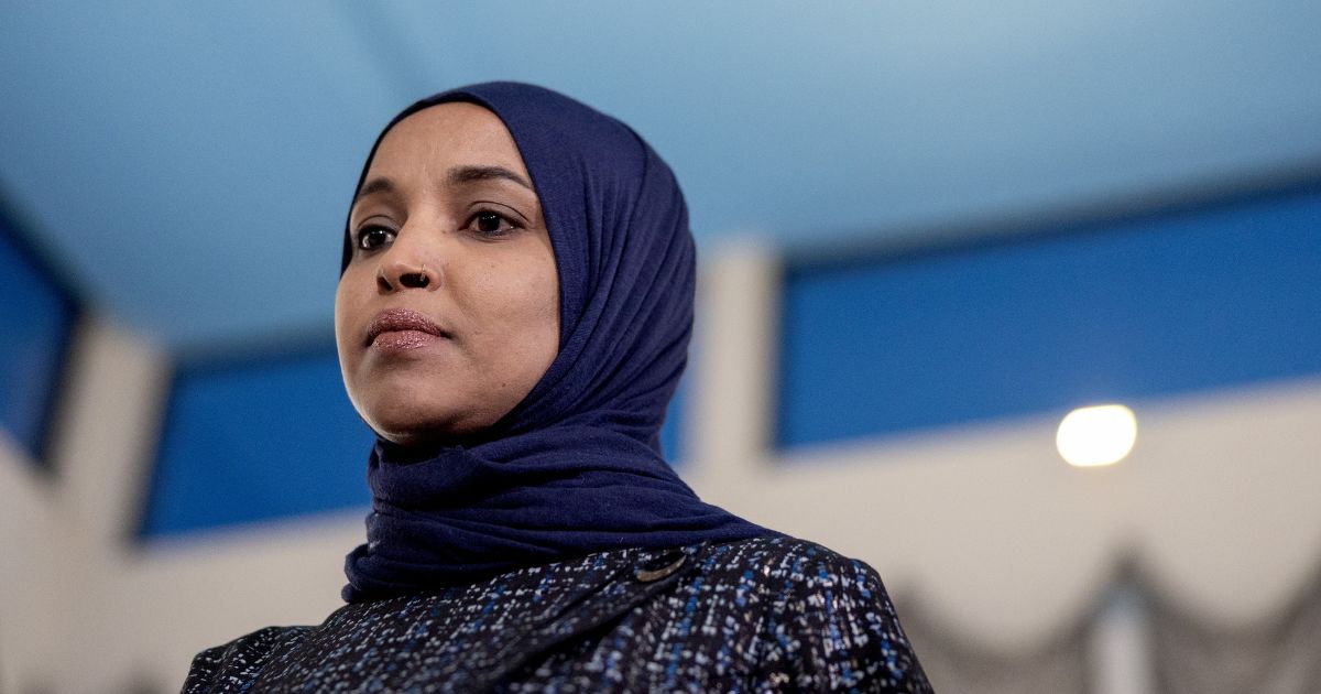 U.S. Rep. Ilhan Omar speaks a Karmel Mall in Minneapolis, Minnesota, on Jan. 28, 2026.