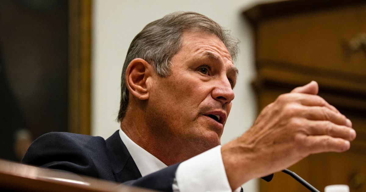 Former assistant FBI Director Chris Swecker testifies before a House committee on Capitol Hill in Washington, DC on Dec. 9, 2020.