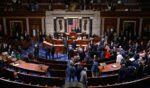 US Congress members vote on the floor of the House of Representatives in the US Capitol on July 3, 2025 in Washington, DC.