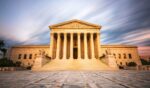 The United States Supreme Court Building in Washington, DC.