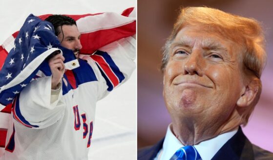 President Donald Trump made a call to the US Men's Hockey team following their Winter Olympics gold medal win.